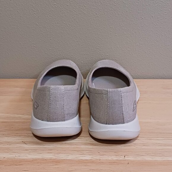 Skechers GOGA Max GOwalk Lite Women's Ballet Flat Sneaker Size 6.5 - Picture 5 of 7
